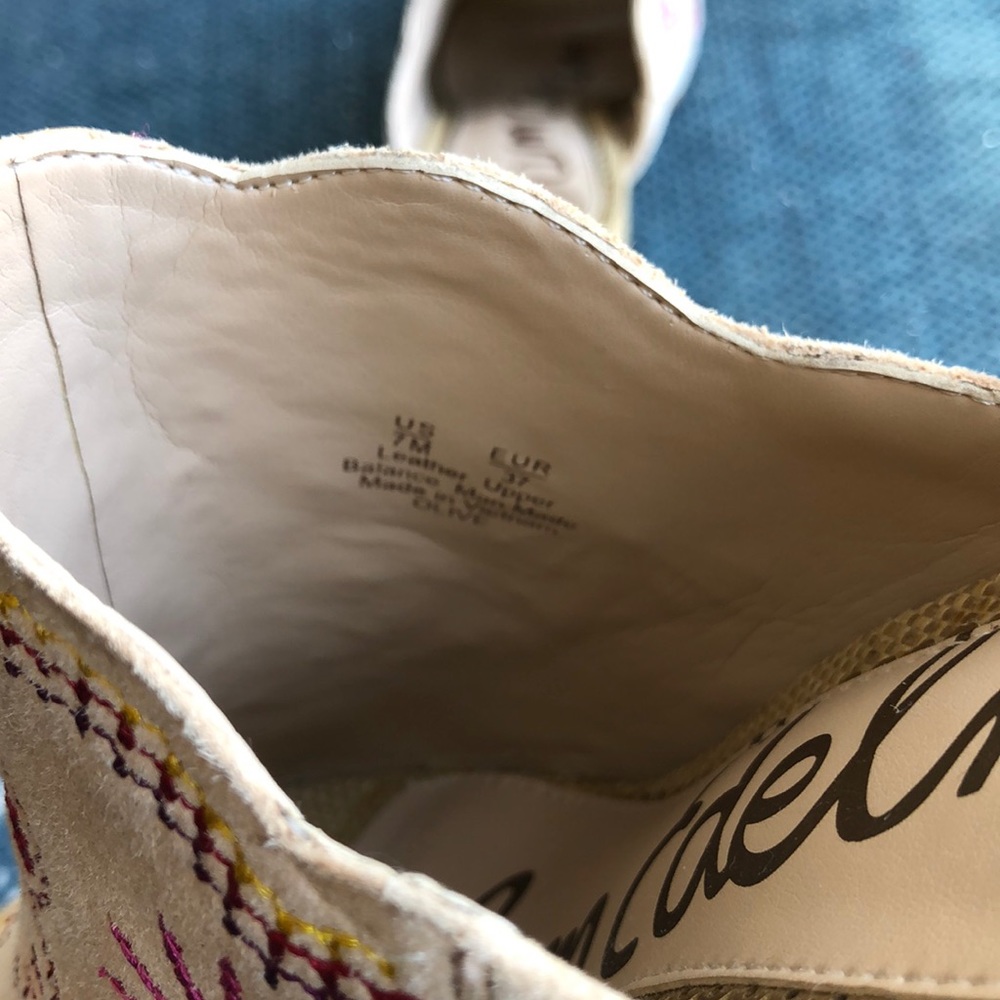 Sam Edelman Tan side mule size 7 - Picture 4 of 5